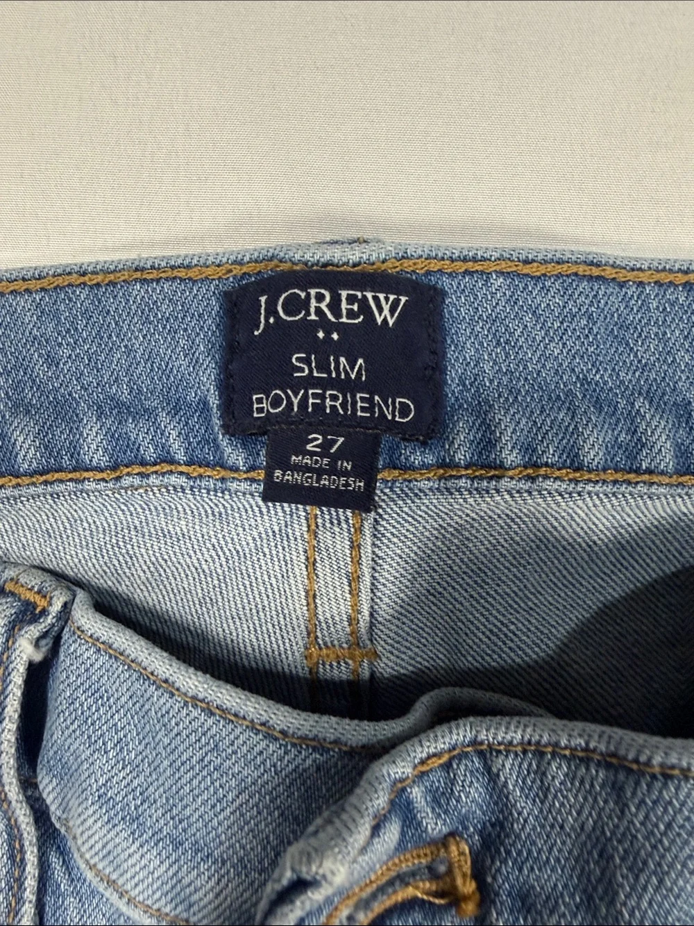 J. Crew Light Blue Slim Boyfriend Jeans